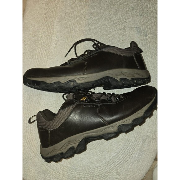 Columbia BM1729-231 Waterproof Leather Hiking Shoes Men’s 17 Omni-Grip Brown EUR main image 4